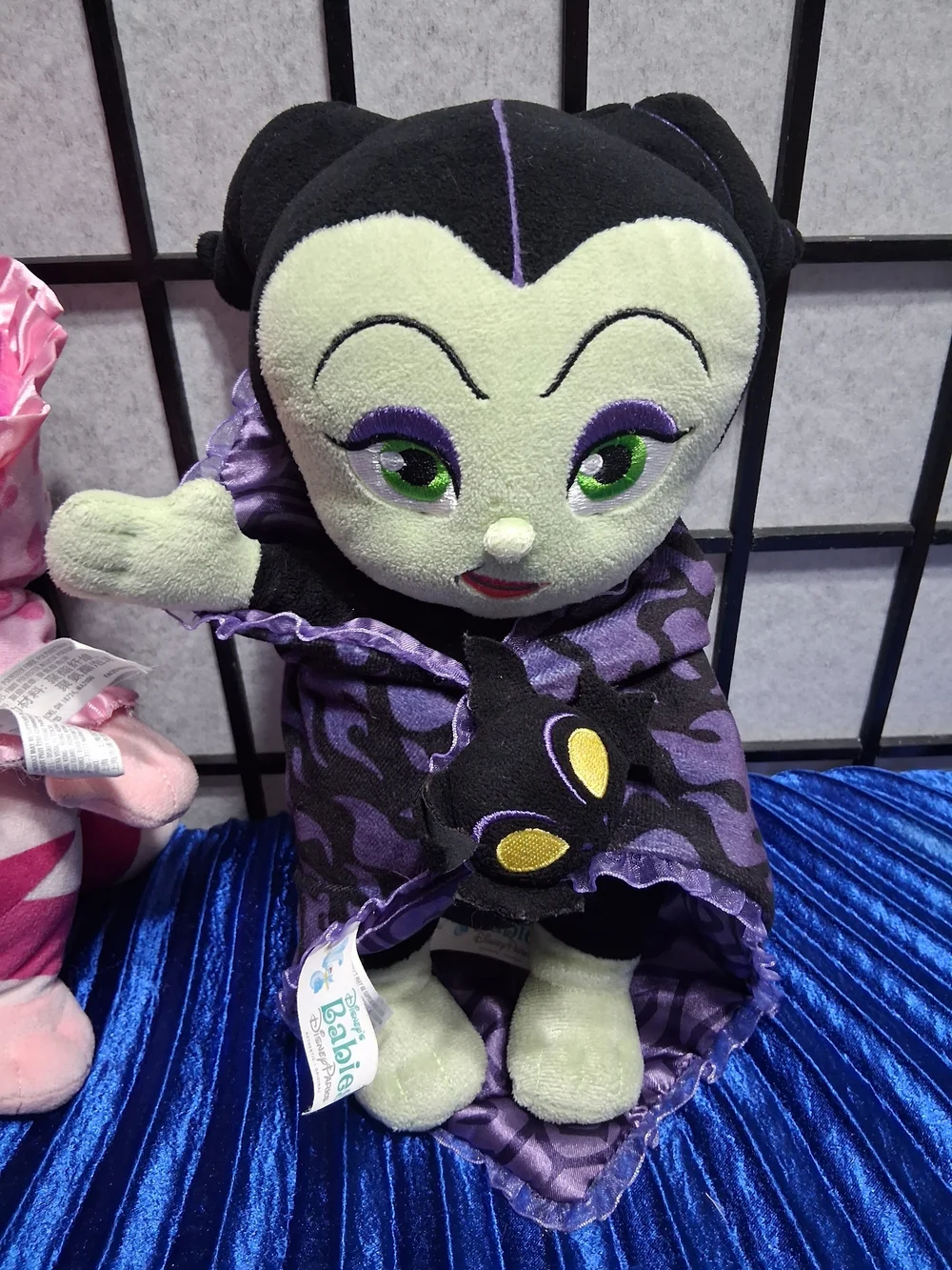 Pink Cheshire Cat Plush Hooded Doll - Disney-Inspired Kids Toy. Vanpirina